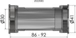 Elvedes Press Fit BB86/92 41mm Zwart Polyester