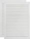 vidaXL - Kastdeuren - met - lamellen - 2 - st - 69x39,4 - cm - massief - grenenhout - wit