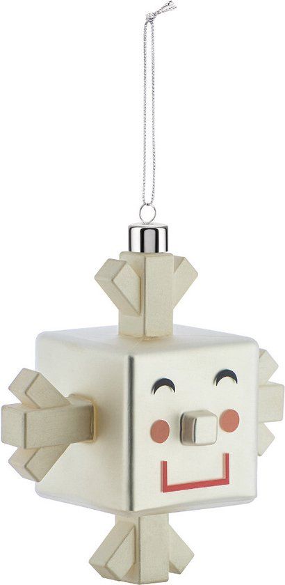 Alessi Palle Quadrate Snowray Kerstbal - Multi color - Glas - 1 stuk(s)