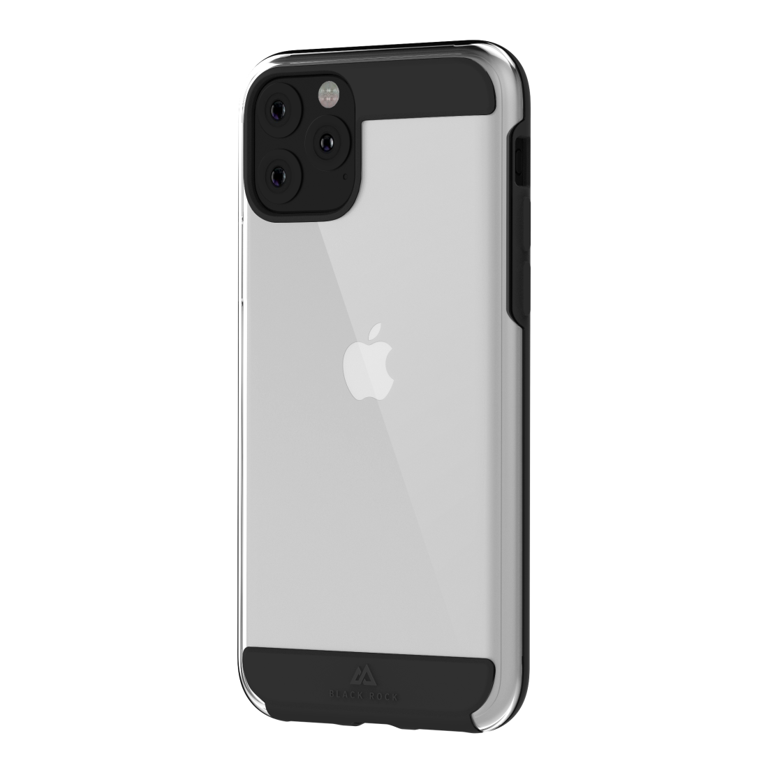 Hama Air Robust - iPhone 11R - Zwart/Transparant