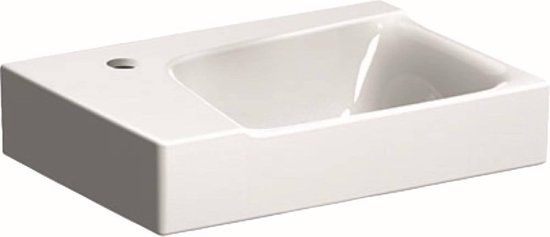 Geberit Xeno2 Fontein - 40x28cm - Links - Zonder Overloop - Wit