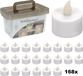 XXXL Set Bougies LED - 168 Pièces - Piles Incluses