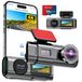 Dashcam - Voiture - 4K avant - Grand angle 170° - WiFi - Écran détachable - 64 Go