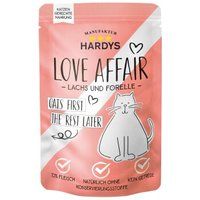HARDYS Love Affair nat kattenvoer Zalm en forel 12x100 g