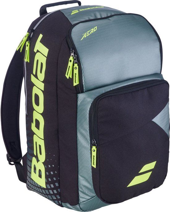 Babolat Pure Aero Gen 2 Rugtas - Geel/Groen/Zwart