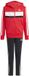Adidas Seasonal Essentials Tiberio 3 Stripes Fleece Trainingspak Rood 11-12 Years Kinderen