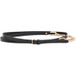 AllSaints Helly Chain Belt Black/warm Brass Taille: S-M