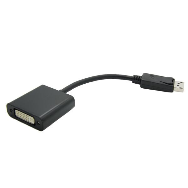 Value DisplayPort - DVI Adapter | DP Male - DVI Female | Zwart