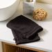 NOUS Living washand zwart (set van 2) (15x20 cm)