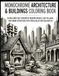 Monochrome Architecture & Buildings Coloring Book