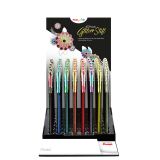 Pentel Gelschrijver K110 Dual medium metallic assorti 8 kleuren