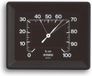 TFA Dostmann TFA Hygrometer analoog zilver 10x8cm