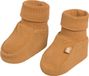 Baby's Only Slofjes Pure - Caramel - 3-6 mnd - 100% ecologisch katoen - GOTS