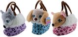Johntoy Schattige hond in handtas