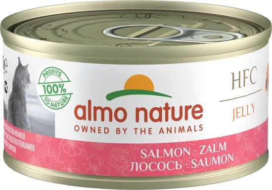 Almo Nature Cat Zalm 70 gr