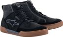 Alpinestars Ageless Chaussures de moto Noir Gris foncé Caoutchouc US 7.5