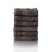 Glart Premium badstoffen handdoekenset, ANTRACIET, 2 gezichtsdoekjes van 30 x 30 cm