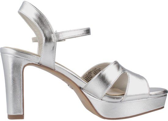 Tamaris Women's Sandal 1-28349-42 - Silver - Size 38 EU