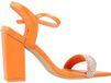 MENBUR Sandalen met hak 23799M Oranje