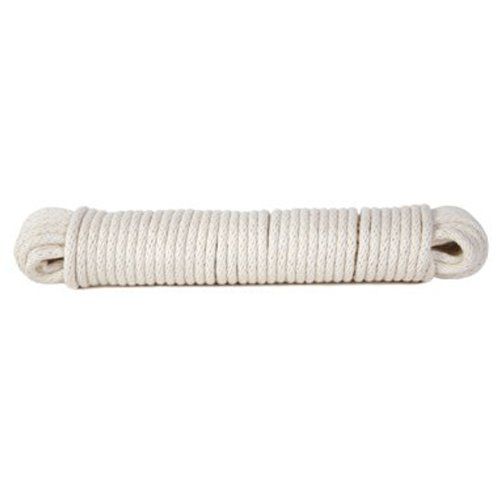 Koch Industries 5620727 Cotton Polypropylene Braided Clothesline, 7/32 Inch x 200-Foot, White