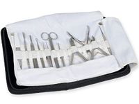 Gima 39810 Professionele podologieset, zwart
