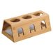 KESPER 58650-13 flessenhouder 32 x 17,5 x 12 cm met uitschuifbare lekbak (bamboe)