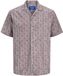 JACK & JONES JORSEERSUCKER AOP SHIRT SS Heren Overhemden