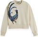 Scotch & Soda Dames Sweater Gebroken wit Katoen M