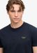 Superdry - Essential Gestapeld Logo Geborduurde T-shirt - Heren - T-shirts