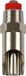 Kerbl Mamelon de morsure acier inoxydable 8 mm x 72 mm