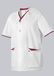BP 1703-485-2188 Kasack voor hem en haar, normale pasvorm, 50% katoen/50% polyester, wit/koraal, maat Sn