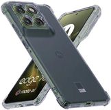Techsuit Hoesje geschikt voor Motorola Edge 70 - Shockproof Silicone Back Cover - Zwart