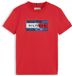 Tommy Hilfiger Kids T-shirt Blauw/Rood/Wit Katoen Korte Mouw Unisex Maat 80