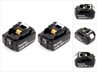 Makita BL 1850 B 18 V Li-ion accu met LED-indicator - 2-pack