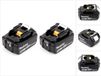 Makita BL 1850 B 18 V Li-ion accu met LED-indicator - 2-pack