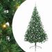 vidaXL - Kunststof - Voorverlichte - Kerstboom - met - 300 - LED - Groen - 240 - cm - PVC