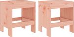 vidaXL Barkrukken - 2 stuks - 40x36x45 cm - Massief Douglashout
