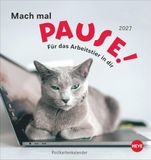 Mach Heye Mach mal Pause Postkartenkalender 2027 - Für das Arbeitstier in dir
