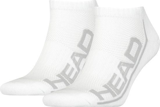 HEAD Performance Sneakersokken 2-pack - Wit - Maat 35/38