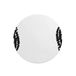 Questo Casa Ronde digitaal bedrukte muismat, antislip onderkant, voor kantoor en thuis, diameter: 22 cm