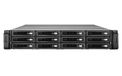 QNAP REXP-1220U-RP disk array 0 TB Rack (2U) Zwart