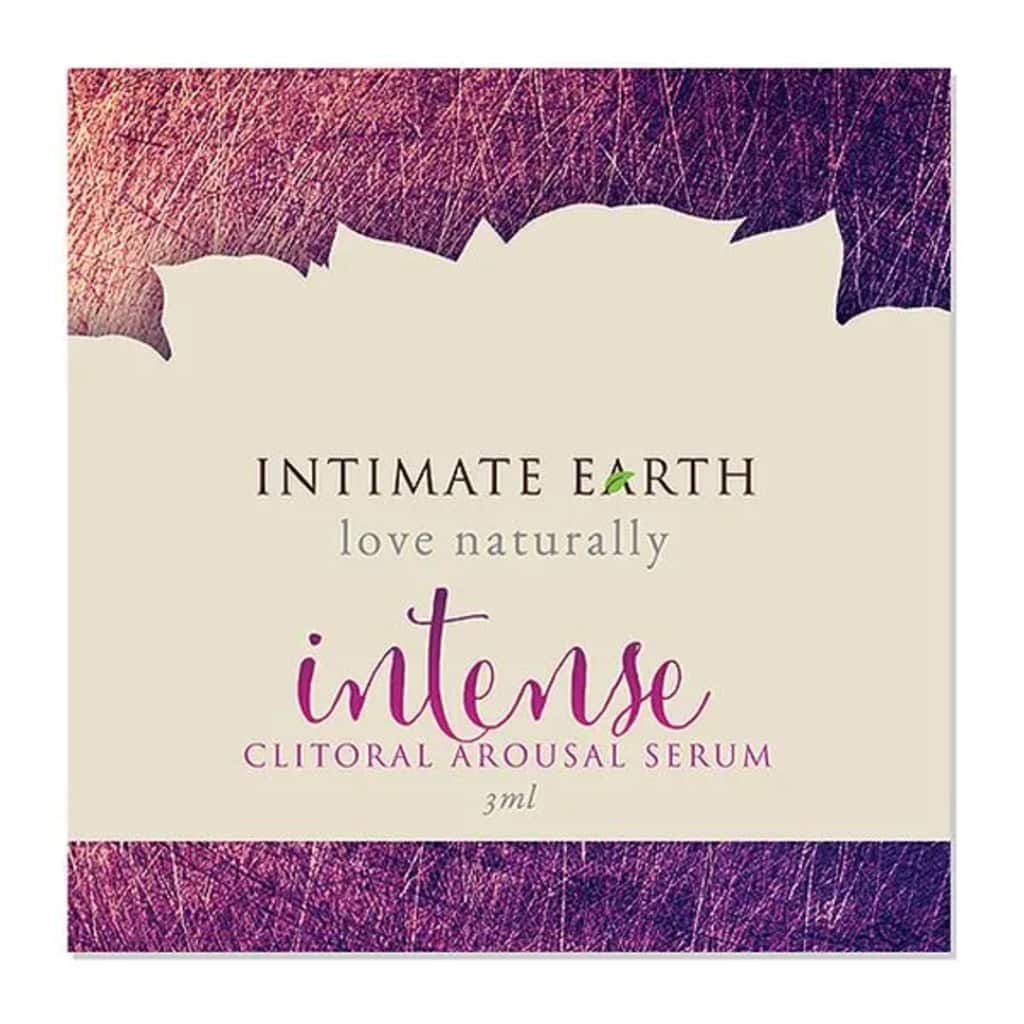 Intimate Earth Clitorale Opwinding Serum Intens Folie 3 ml - Zwart