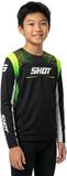 Shot Race Gear Contact Apex Trui Met Lange Mouwen Zwart 10-11 Ans Enfants