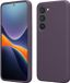 kwmobile telefoonhoesje geschikt voor Samsung Galaxy S23 Plus - Hoesje met siliconen coating - Smartphone case in Bleke iris