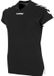 Hummel Fyn Shirt Korte Mouw Dames - Zwart / Wit | Maat: XS