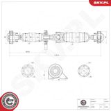 ESEN SKV Essieu moteur ESEN SKV 76SKV073
