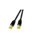 EFB Elektronik 2m RJ45 Cat6a Netzwerkkabel Schwarz