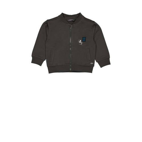 Quapi Mini sweatvest grijs