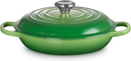 Le Creuset Braadpan Campagnard Bamboo - Ø 30 cm / 3.5 Liter