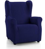 Martina Home Emilia Stoelhoes, Stof, Marineblauw